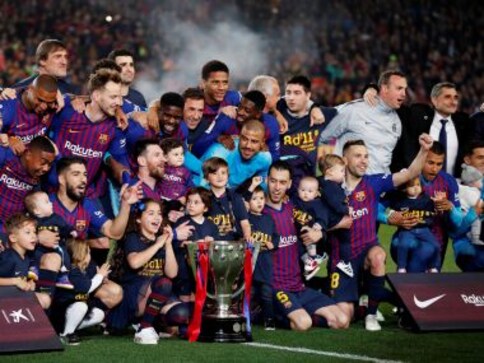 LaLiga: Lionel Messi helps Barcelona seal eighth title in eleven years with narrow win over Levante LaLiga: Lionel Messi helps Barcelona seal eighth title in eleven years with narrow win over Levante