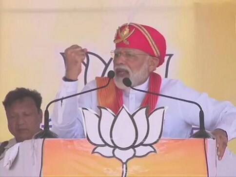 Narendra Modi renews ‘New India’ pitch in Chhittorgarh election rally; says people have faith in him Narendra Modi renews ‘New India’ pitch in Chhittorgarh election rally; says people have faith in him