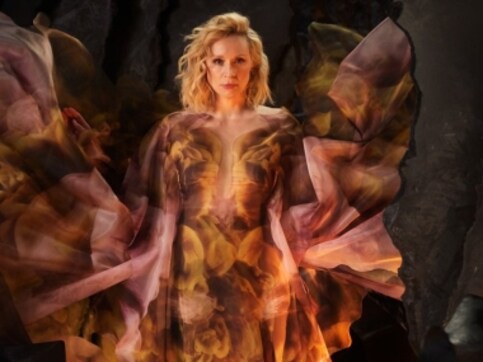 Game of Thrones: Twitter is obsessed with Gwendoline Christie's red carpet look at show's NY premiere Game of Thrones: Twitter is obsessed with Gwendoline Christie's red carpet look at show's NY premiere