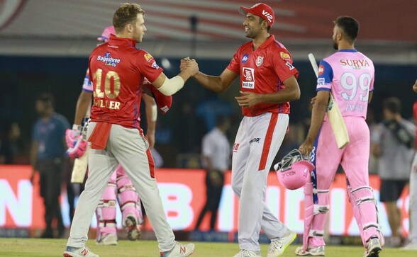 Kings XI Punjab climbs into top four after skipper R Ashwin's all-round show against Rajasthan Royals Kings XI Punjab climbs into top four after skipper R Ashwin's all-round show against Rajasthan Royals