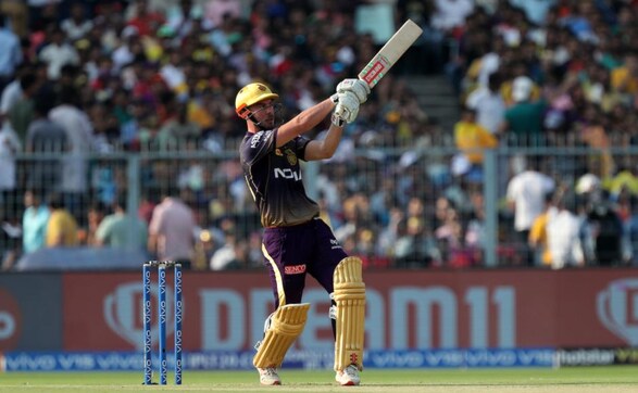Despite KKR losing wickets at regular intervals, Chris Lynn held the fort with a well made 82 off 51 balls as he took KKR to a respectable total on Sunday. Sportzpics Despite KKR losing wickets at regular intervals, Chris Lynn held the fort with a well made 82 off 51 balls as he took KKR to a respectable total on Sunday. Sportzpics