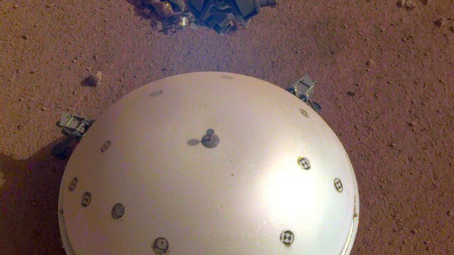 Hear, Hear! NASA's InSight lander catches the first recorded evidence of a quake on Mars Hear, Hear! NASA's InSight lander catches the first recorded evidence of a quake on Mars