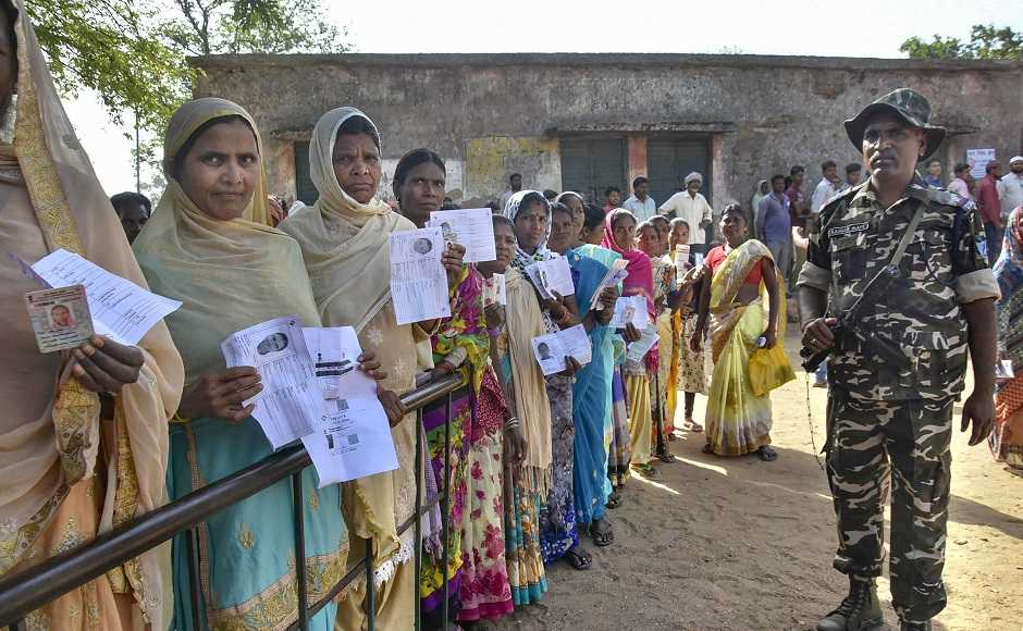 Incidents of violence in West Bengal and Odisha that left a Congress worker dead and EVM glitches were reported in the fourth phase of Lok Sabha polls on Monday which saw 64 per cent turnout in 72 seats across nine states. PTI Incidents of violence in West Bengal and Odisha that left a Congress worker dead and EVM glitches were reported in the fourth phase of Lok Sabha polls on Monday which saw 64 per cent turnout in 72 seats across nine states. PTI