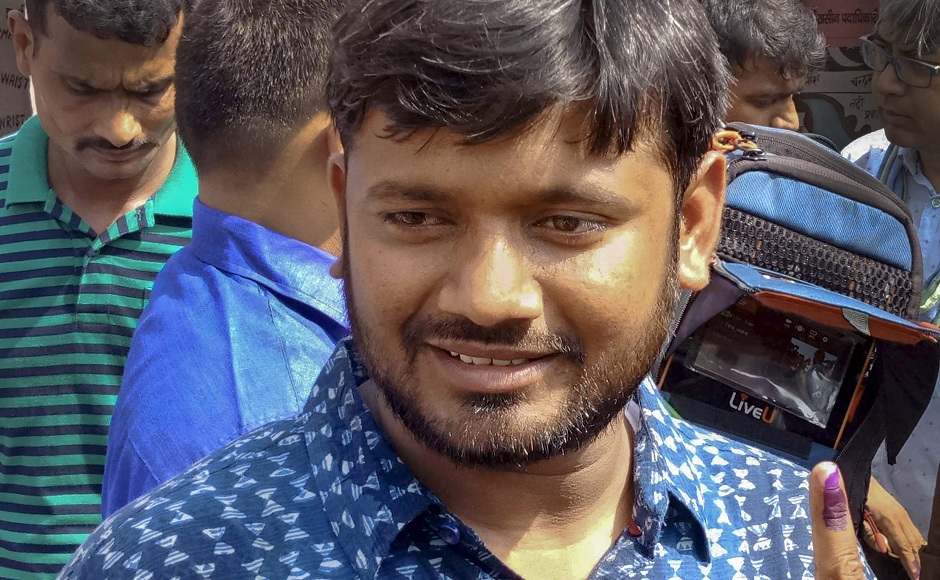 In Bihar, voting was delayed due to EVM malfunctioning at three polling stations in Munger, two polling stations in Darbhanga and three polling stations in Begusarai, from where CPI's Kanhaiya Kumar and Union Minister Giriraj Singh (BJP) are contesting, official sources said. PTI In Bihar, voting was delayed due to EVM malfunctioning at three polling stations in Munger, two polling stations in Darbhanga and three polling stations in Begusarai, from where CPI's Kanhaiya Kumar and Union Minister Giriraj Singh (BJP) are contesting, official sources said. PTI