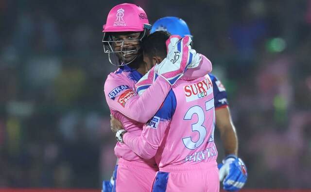 Shreyas Gopal (right) was yet again the pick of the Rajasthan bowlers. He went for runs in this match but was able to take two key wickets of Shikhar Dhawan and Prithvi Shaw. Sportzpics Shreyas Gopal (right) was yet again the pick of the Rajasthan bowlers. He went for runs in this match but was able to take two key wickets of Shikhar Dhawan and Prithvi Shaw. Sportzpics
