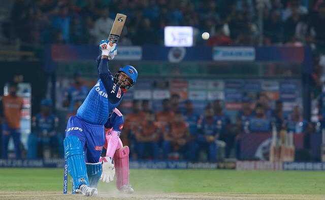 After Shikhar Dhawan and Prithvi Shaw departed, Rishabh Pant (78 0ff 36 balls) carried on with his blitzkrieg. In his match-winning innings, he smashed 6 fours and 4 sixes. The RR bowlers, at one stage, did not know where to bowl at Pant, who took the team home with six wickets in hand. Sportzpics After Shikhar Dhawan and Prithvi Shaw departed, Rishabh Pant (78 0ff 36 balls) carried on with his blitzkrieg. In his match-winning innings, he smashed 6 fours and 4 sixes. The RR bowlers, at one stage, did not know where to bowl at Pant, who took the team home with six wickets in hand. Sportzpics