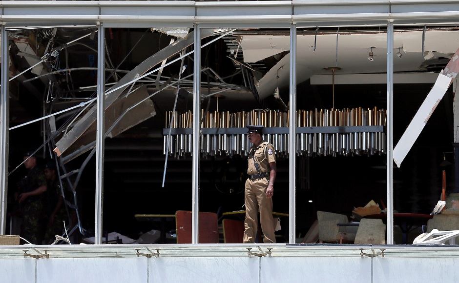 Explosions were reported from three five-star hotels - the Shangri-La, the Cinnamon Grand and the Kingsbury in Colombo. Chairman of Sri Lanka Tourism Kishu Gomes said 33 foreign nationals have been killed in the coordinated attacks. Image courtesy: Reuters Explosions were reported from three five-star hotels - the Shangri-La, the Cinnamon Grand and the Kingsbury in Colombo. Chairman of Sri Lanka Tourism Kishu Gomes said 33 foreign nationals have been killed in the coordinated attacks. Image courtesy: Reuters