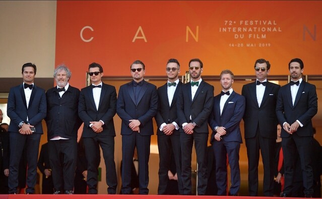 Leonardo DiCaprio was accompanied by Orlando Bloom on the red carpet for the premiere of the documentary And We Go Green | Twitter Leonardo DiCaprio was accompanied by Orlando Bloom on the red carpet for the premiere of the documentary And We Go Green | Twitter
