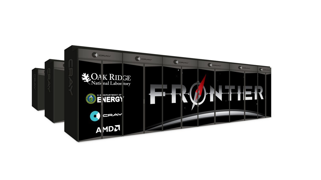 Frontier system. ORNL