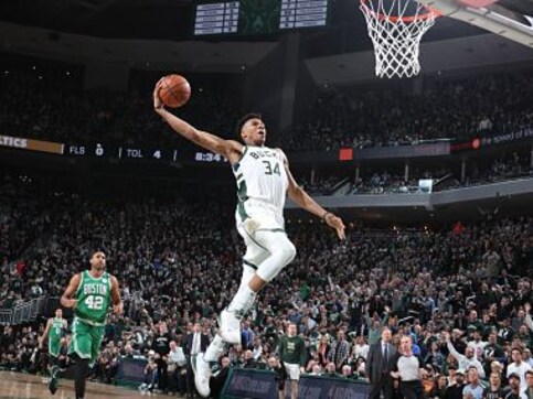 NBA Playoffs 2019: Giannis Antetokounmpo stars as Bucks rout Celtics to storm into first Eastern Conference final since 2001 NBA Playoffs 2019: Giannis Antetokounmpo stars as Bucks rout Celtics to storm into first Eastern Conference final since 2001