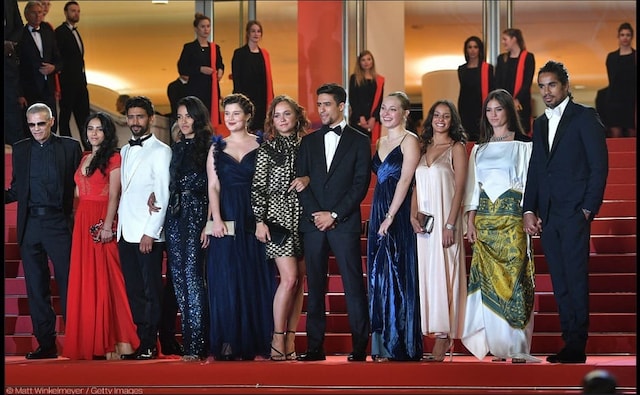 The cast of Mektoub, My Love: Intermezzo on the red carpet on 2019 Cannes Film Festival. Twitter: @Festival_Cannes The cast of Mektoub, My Love: Intermezzo on the red carpet on 2019 Cannes Film Festival. Twitter: @Festival_Cannes