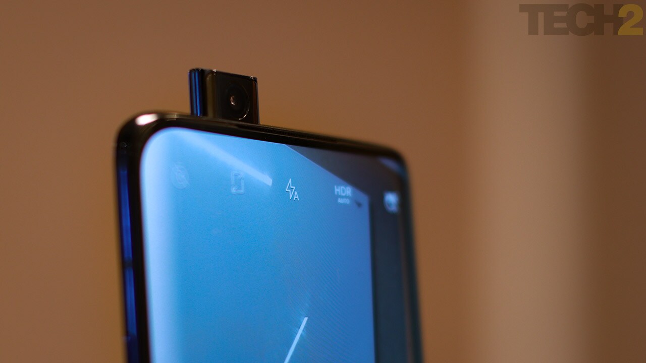 When it comes to bells and whistles, it's hard to top a pop-up front camera!