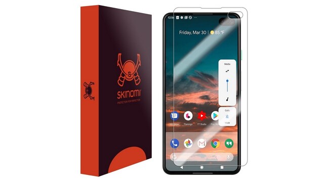 Google Pixel 4's alleged screen protector leak shows dual punch-hole selfie camera Google Pixel 4's alleged screen protector leak shows dual punch-hole selfie camera