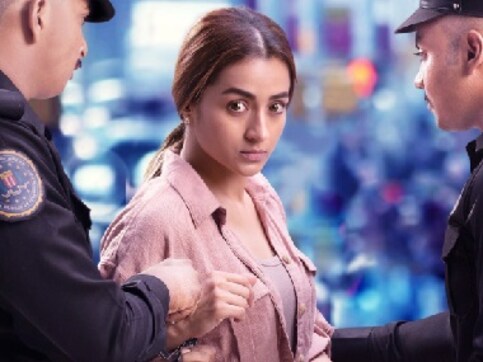 Raangi: Trisha unveils first look poster of upcoming film directed by M Saravanan Raangi: Trisha unveils first look poster of upcoming film directed by M Saravanan