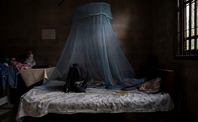 A school bag is seen on the bed of Wishmi, 14, a student, in Negombo, Sri Lanka, 30 April, 2019. Wishmi, her sister and their father were killed during Easter Sunday bombings at St Sebastian Church in Negombo, while her mother Chandima Yasawardheena was injured. Reuters/Danish Siddiqui. A school bag is seen on the bed of Wishmi, 14, a student, in Negombo, Sri Lanka, 30 April, 2019. Wishmi, her sister and their father were killed during Easter Sunday bombings at St Sebastian Church in Negombo, while her mother Chandima Yasawardheena was injured. Reuters/Danish Siddiqui.