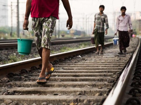 Groundwater contamination was found to be 12 times higher in Indian villages practicing open defecation Groundwater contamination was found to be 12 times higher in Indian villages practicing open defecation