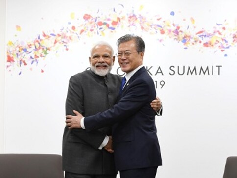 G20 Summit in Osaka: Narendra Modi meets Moon Jae-in, discusses ways to enhance India-South Korea relations G20 Summit in Osaka: Narendra Modi meets Moon Jae-in, discusses ways to enhance India-South Korea relations
