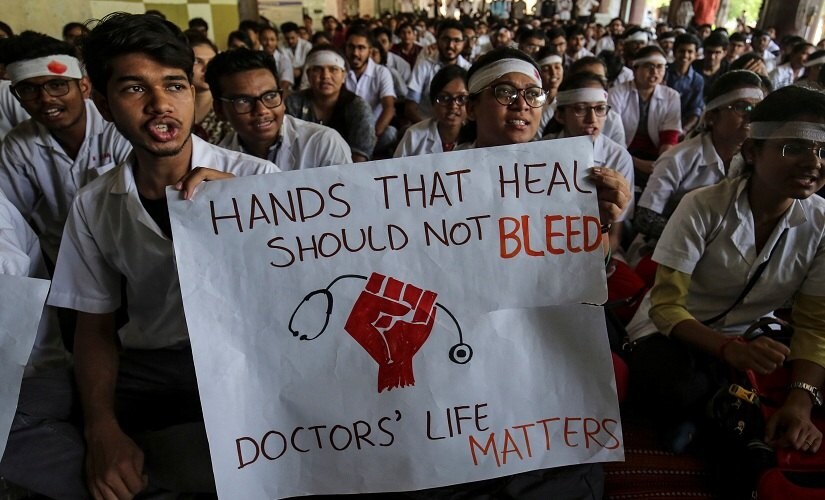 Non-essential health services were affected in Gujarat as nearly 28,000 doctors boycotted work. Junior doctors and interns, who held protests in Ahmedabad, Surat, Rajkot, Vadodara, Jamnagar and other major towns of the state, did not report to work in the OPDs of various government and private hospitals. Reuters Non-essential health services were affected in Gujarat as nearly 28,000 doctors boycotted work. Junior doctors and interns, who held protests in Ahmedabad, Surat, Rajkot, Vadodara, Jamnagar and other major towns of the state, did not report to work in the OPDs of various government and private hospitals. Reuters