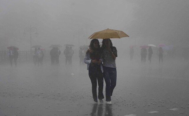 The maximum temperature in Himachal Pradesh fell by three to four notches from normal with rain lashing several parts of the hill state on Monday. PTI The maximum temperature in Himachal Pradesh fell by three to four notches from normal with rain lashing several parts of the hill state on Monday. PTI