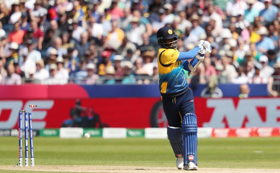 A key moment in the match was the dismissal of Angelo Mathews, who batted well for Sri Lanka against England. However, here, he could only manage 11 off 29 balls. The rest of Sri Lanka batting was not much different. Reuters A key moment in the match was the dismissal of Angelo Mathews, who batted well for Sri Lanka against England. However, here, he could only manage 11 off 29 balls. The rest of Sri Lanka batting was not much different. Reuters