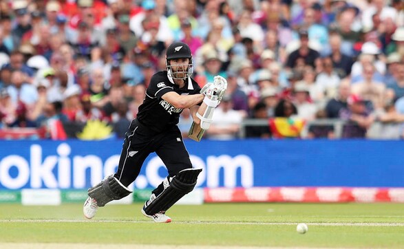 In the day's second match in Old Trafford, Kane Williamson played a captain's knock of 1548 to guide New Zealand to 291-8 against West Indies. The Kiwis eventually went onto win by five runs. AP In the day's second match in Old Trafford, Kane Williamson played a captain's knock of 1548 to guide New Zealand to 291-8 against West Indies. The Kiwis eventually went onto win by five runs. AP