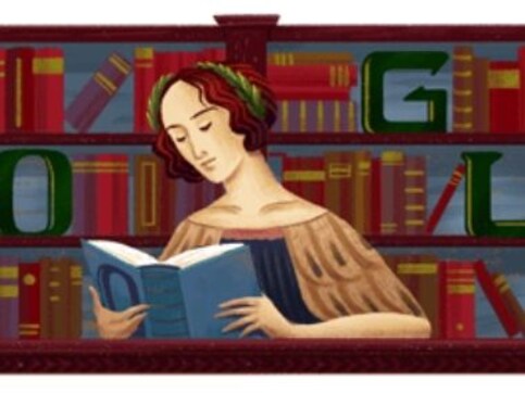 Google Doodle celebrates theologian Elena Cornaro Piscopia, the first woman to earn a doctorate Google Doodle celebrates theologian Elena Cornaro Piscopia, the first woman to earn a doctorate
