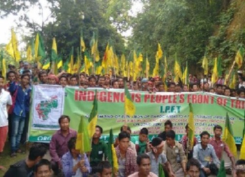IPFT claims BJP workers attacked 'over 100' of its members in Tripura; saffron party says it 'doesn't believe in politics of violence' IPFT claims BJP workers attacked 'over 100' of its members in Tripura; saffron party says it 'doesn't believe in politics of violence'