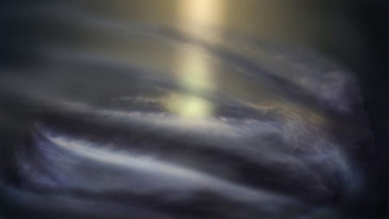Surprise discovery: First glimpse of cold gas disc around black hole in our galaxys core
