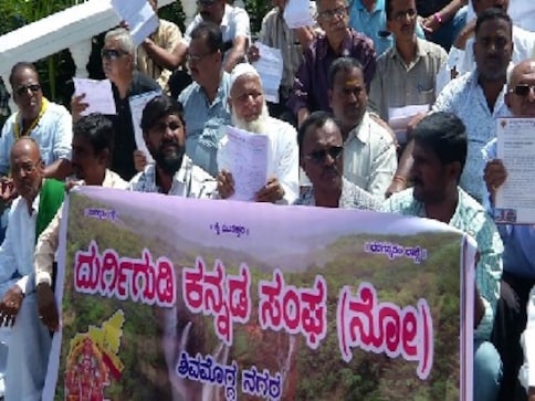 Activists in Karnataka's Shivamogga protest plan to divert water from Sharavathi river to Bengaluru