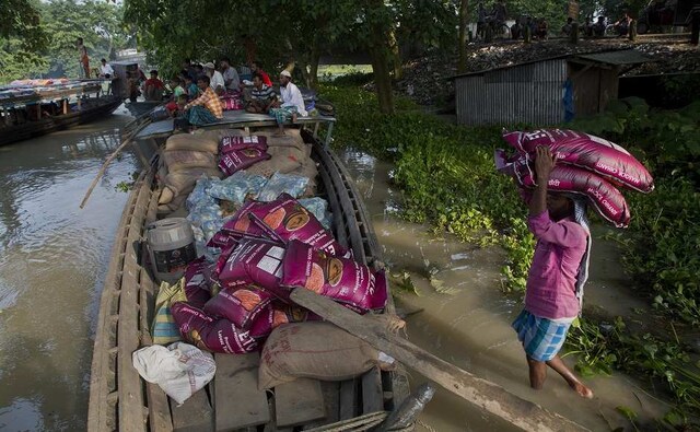 Relief material has been dispatched to several areas including Jhargaon district of Assam. AP Relief material has been dispatched to several areas including Jhargaon district of Assam. AP