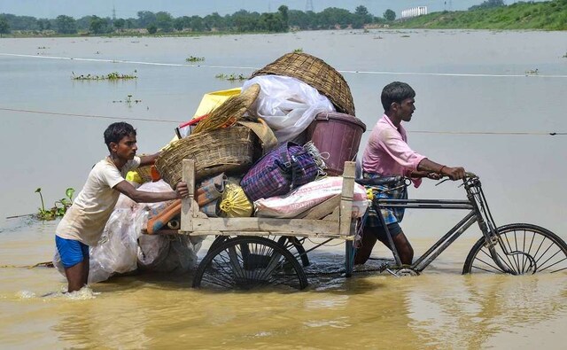 In Bihar, the toll has reached 67 till Wednesday even as the flood waters have begun to recede. PTI In Bihar, the toll has reached 67 till Wednesday even as the flood waters have begun to recede. PTI