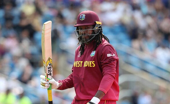 Swashbuckling West Indies batsman Chris Gayle had a forgettable outing in what was his last-ever World Cup clash. The veteran was dismissed for seven off Dawlat Zadran's delivery. AP Swashbuckling West Indies batsman Chris Gayle had a forgettable outing in what was his last-ever World Cup clash. The veteran was dismissed for seven off Dawlat Zadran's delivery. AP