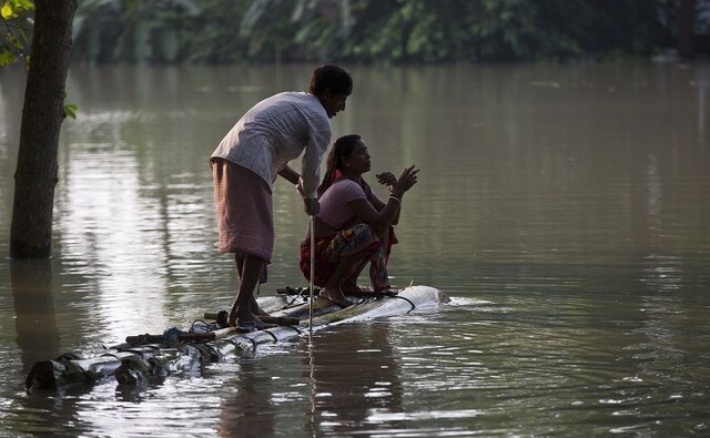 Ten deaths have been reported in the last 24 hours in Assam. Thirty of the 33 districts have been submerged under floodwater. AP Ten deaths have been reported in the last 24 hours in Assam. Thirty of the 33 districts have been submerged under floodwater. AP