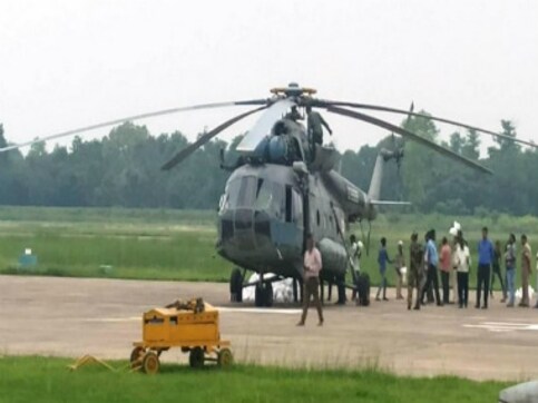 IAF deploys two helicopters in Bihar’s Darbhanga to provide relief to flood-affected victims IAF deploys two helicopters in Bihar’s Darbhanga to provide relief to flood-affected victims
