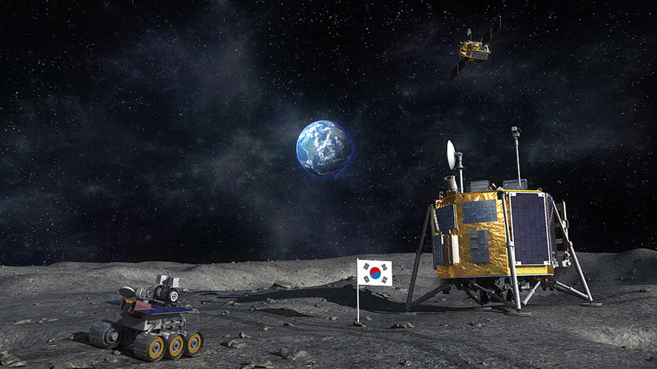 Artist illustration of the Korean Image credit: KARI