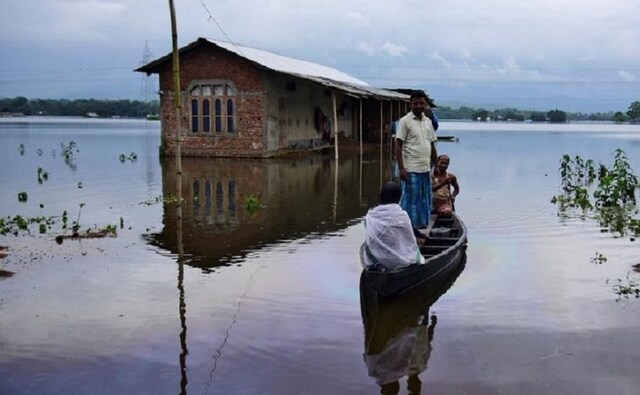 The Brahmaputra river has crossed the danger mark in Jorhat, Tezpur, Kamrup and Goalpara districts in Assam. Reuters The Brahmaputra river has crossed the danger mark in Jorhat, Tezpur, Kamrup and Goalpara districts in Assam. Reuters
