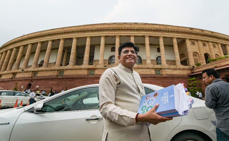 The Economic Survey which has projected a GDP growth of 7 percent for the year 2019-20 was tabled in Parliament by finance minister Nirmala Sitharaman. PTI The Economic Survey which has projected a GDP growth of 7 percent for the year 2019-20 was tabled in Parliament by finance minister Nirmala Sitharaman. PTI