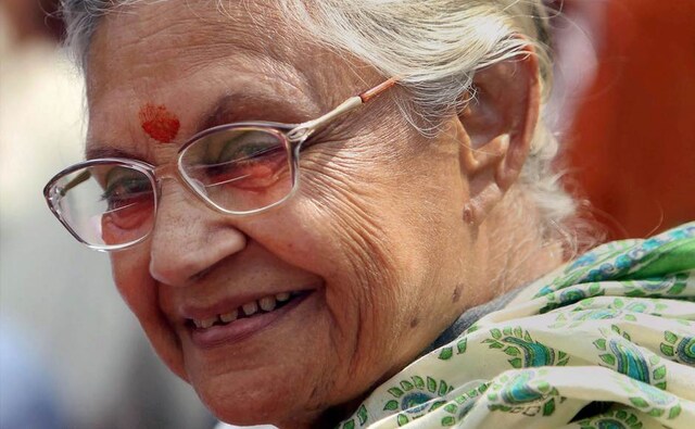 Three-time Delhi chief minister and senior Congress leader Sheila Dikshit passed away on Saturday afternoon at a private hospital in Delhi after suffering a cardiac arrest, doctors said. She was 81. PTI Three-time Delhi chief minister and senior Congress leader Sheila Dikshit passed away on Saturday afternoon at a private hospital in Delhi after suffering a cardiac arrest, doctors said. She was 81. PTI