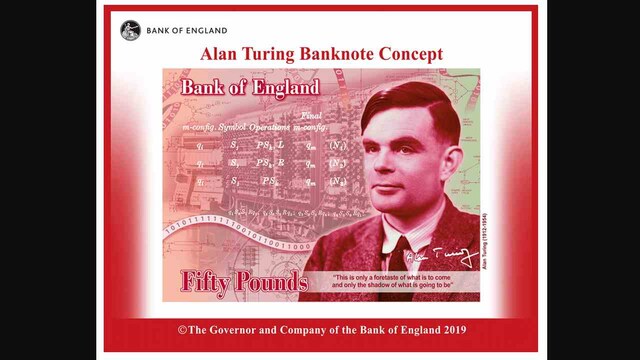 World War II codebreaker Alan Turing will be featured on UK's new 50 pound note World War II codebreaker Alan Turing will be featured on UK's new 50 pound note