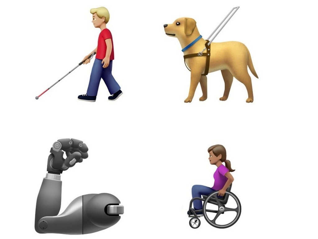Apple's upcoming emojis .