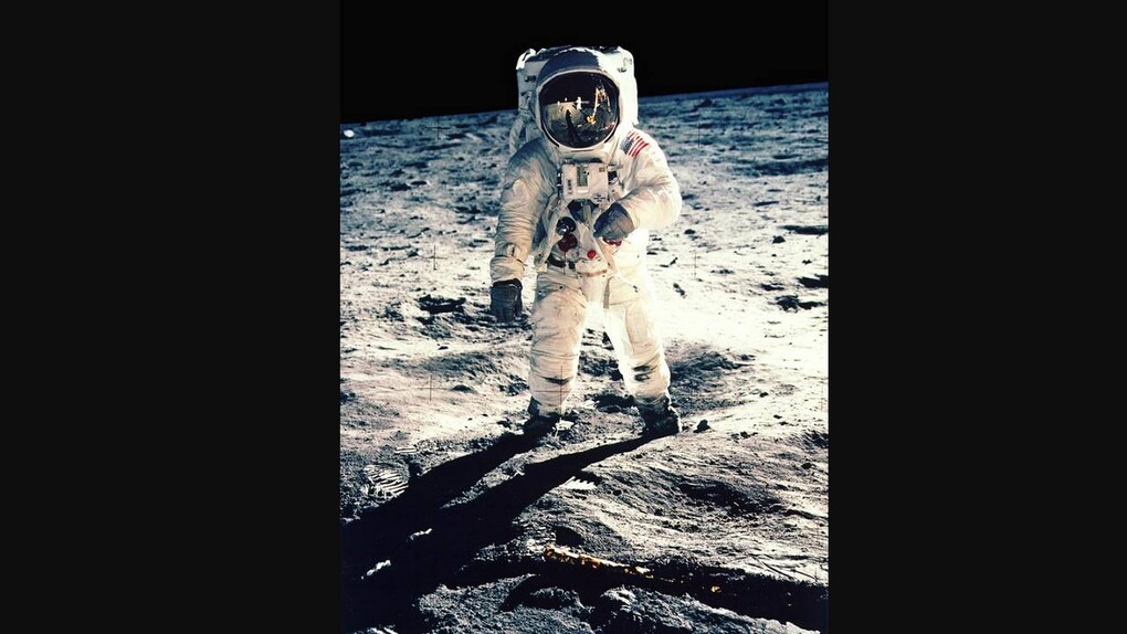 buzz Aldrin poses for portrait. Image credit: NASA buzz Aldrin poses for portrait. Image credit: NASA