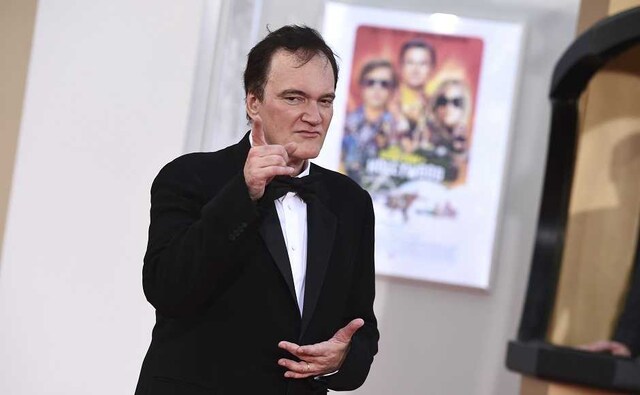Quentin Tarantino at Once Upon a Time in Hollywood's LA premiere. AP Quentin Tarantino at Once Upon a Time in Hollywood's LA premiere. AP