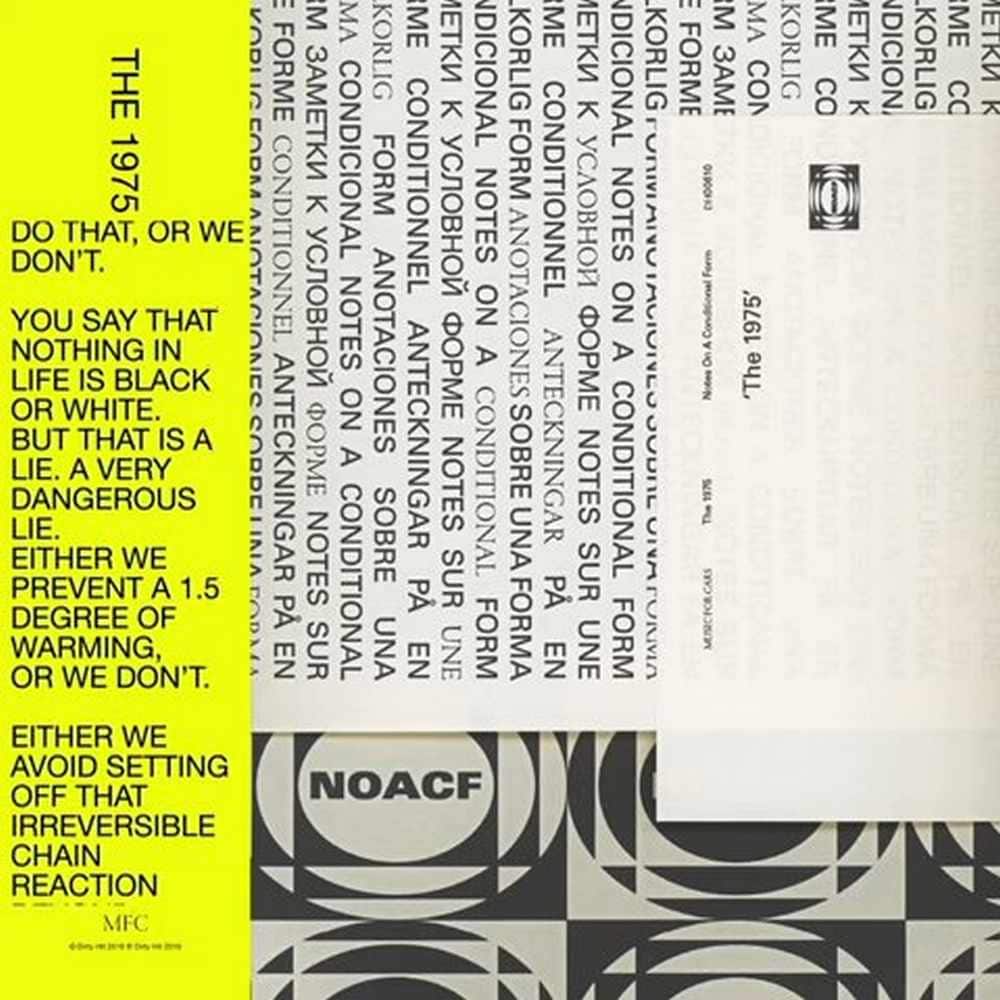 The song art of The 1975. Image credit: YouTube/The 1975
