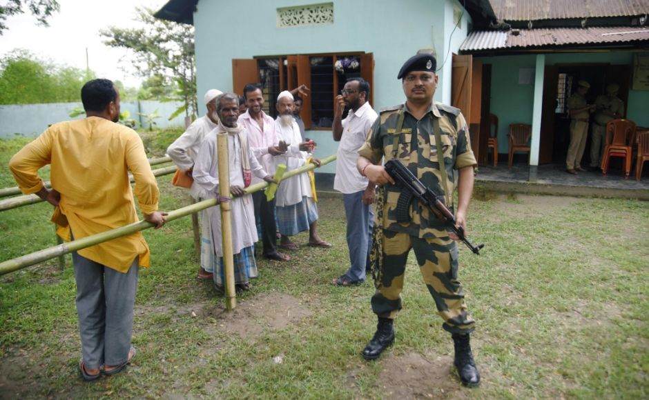 Though people who didn't find mention in the final list will be concerned, it is important to note that no can be labelled an illegal immigrant until Foreigner's Tribunals pass a verdict. People in Rupoho village, Nagaon district, stood in a queue to check their names on the final list of the NRC outside an NRC Seva Kendra (NSK). Reuters Though people who didn't find mention in the final list will be concerned, it is important to note that no can be labelled an illegal immigrant until Foreigner's Tribunals pass a verdict. People in Rupoho village, Nagaon district, stood in a queue to check their names on the final list of the NRC outside an NRC Seva Kendra (NSK). Reuters