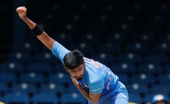 Khaleel Ahmed was the pick of the bowlers, taking three wickets but he also went for runs. He provided the crucial breakthrough by removing the dangerous Gayle for 72 runs. AP Khaleel Ahmed was the pick of the bowlers, taking three wickets but he also went for runs. He provided the crucial breakthrough by removing the dangerous Gayle for 72 runs. AP