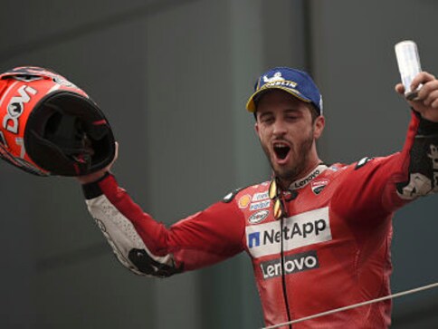Austrian MotoGP: Ducati's Andrea Dovizioso pips Honda's Marc Marquez on final lap to win first race since March