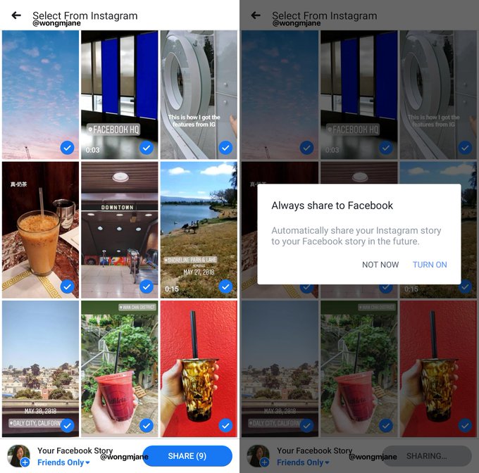 Facebook could bring a feature to import Instagram Stories on its native app