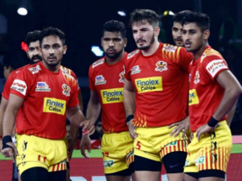 Pro Kabaddi 2019 Highlights, Telugu Titans vs Gujarat Fortunegiants in Noida: Fortunegiants end season with a 48-38 win Pro Kabaddi 2019 Highlights, Telugu Titans vs Gujarat Fortunegiants in Noida: Fortunegiants end season with a 48-38 win