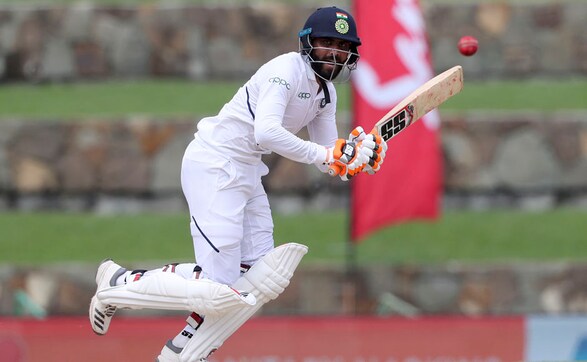 Ravindra Jadeja played a gritty knock of 58 after India started the day at 203-6. His 112-ball knock consisted of six fours and one six. AP Ravindra Jadeja played a gritty knock of 58 after India started the day at 203-6. His 112-ball knock consisted of six fours and one six. AP