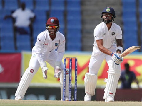 India vs West Indies: Virat Kohli, Mayank Agarwal's fifties hand visitors slender edge on evenly-contested Day 1 of second Test India vs West Indies: Virat Kohli, Mayank Agarwal's fifties hand visitors slender edge on evenly-contested Day 1 of second Test
